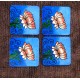 Kerala Mural Coasters-3
